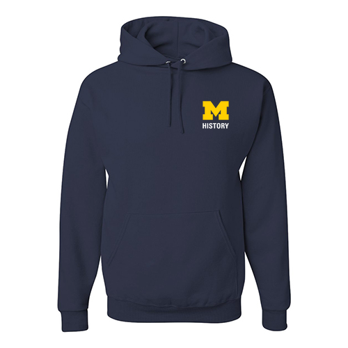 Jerzees 8 oz 50/50 Nublend Adult Hooded Sweatshirt -- Navy