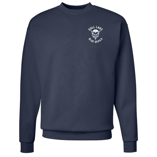 Hanes EcoSmart Crewneck Sweatshirt -- Navy
