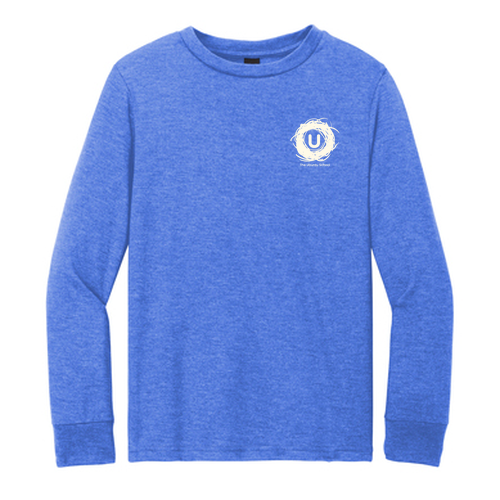 Youth District Soft Perfect Tri Long Sleeve Tee -- Royal Frost