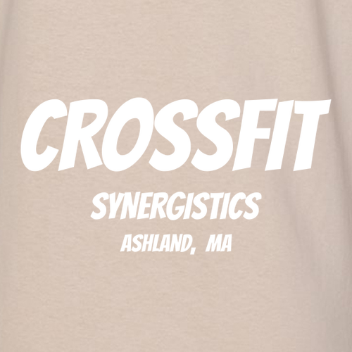 Gildan Midweight Fleece Adult Full Zip Hooded Sweatshirt --CrossFit  Sand