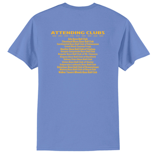 Port and Company 50/50 Blend Basic T-Shirt -- Carolina Blue