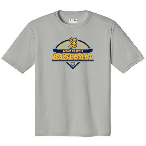 A4 Cooling Performance Short Sleeve Tee -- Silver