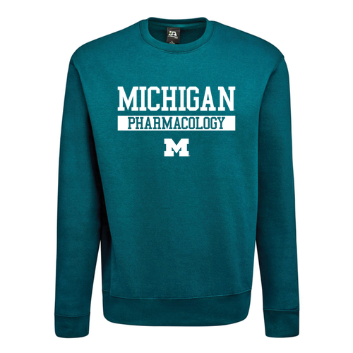 J. America Soft BTB Fleece Crewneck Sweatshirt -- Storm