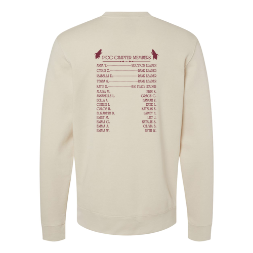 Pennant Flag Tee Crewneck Sweatshirt