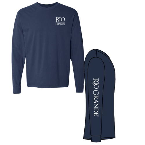 Comfort Colors Ringspun Long Sleeve Tee -- True Navy