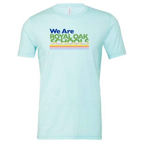 Bella Canvas Unisex Heather CVC T-Shirt -- Heather Ice Blue