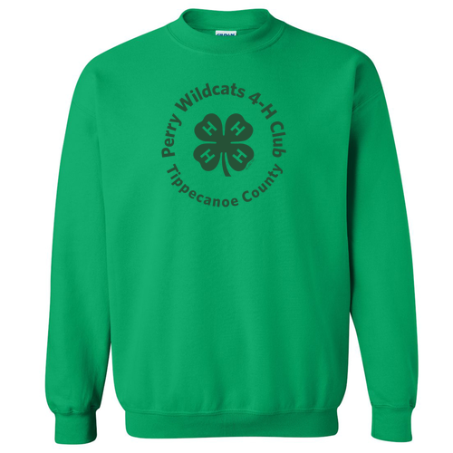 Gildan Adult Crew Neck Sweatshirt -- Irish Green