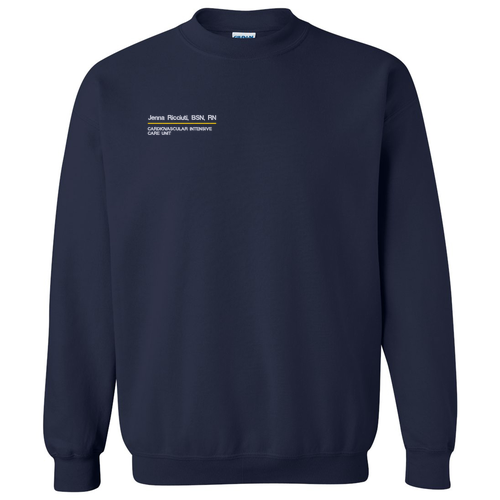 Gildan Heavy Blend Crew Neck Sweatshirt -- Navy