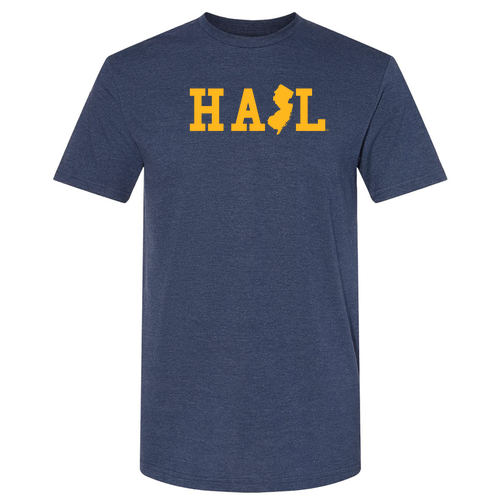 Mens/Unisex Gildan Softstyle Fitted CVC T-Shirt -- Navy Mist