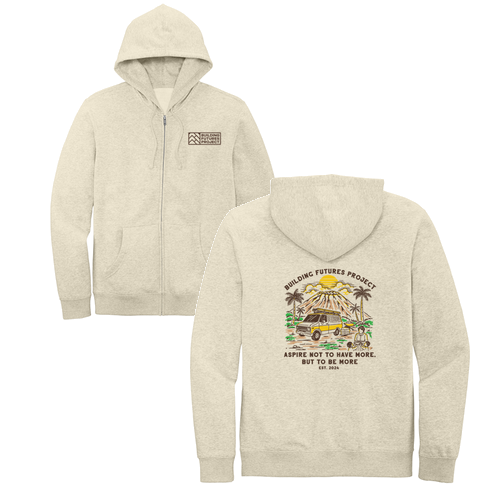 District V.I.T. Fleece Full-Zip Hoodie -- Oatmeal Heather