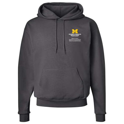 Hooded Sweatshirt -- Smoke Grey