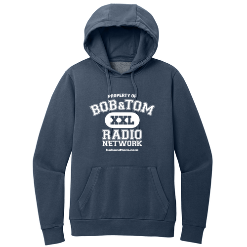 District Wash Camo Fleece Hoodie -- True Navy