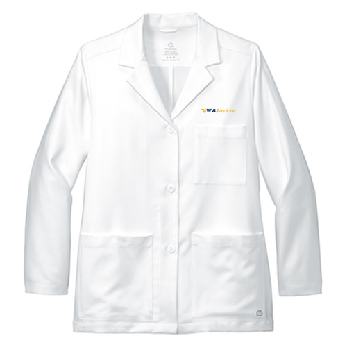 Wonderwink Women's Consultation Lab Coat -- White