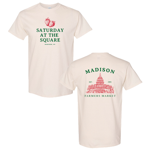 Gildan Heavy Cotton Basic T-Shirt -- Natural