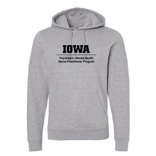 Psychiatric-Mental Health J America Unisex BTB Fleece Hooded Sweatshirt -- Oxford