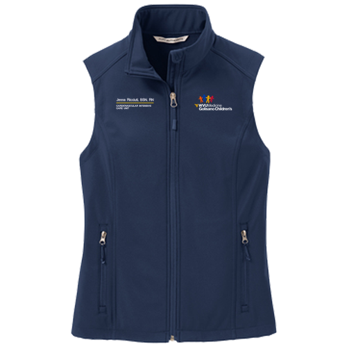 Port Authority Ladies Core Soft Shell Vest -- Dress Blue Navy