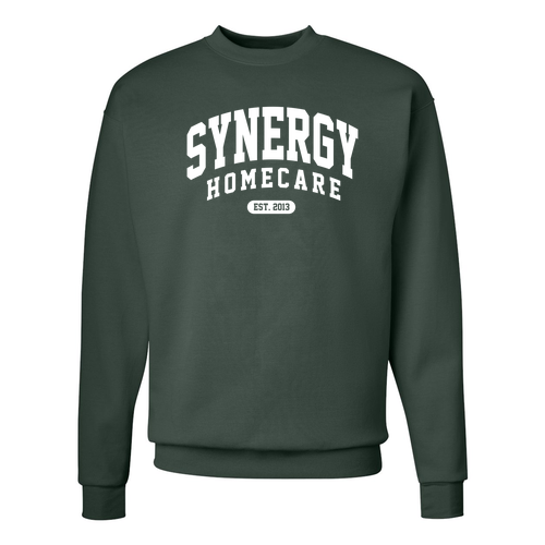 Hanes EcoSmart Crewneck Sweatshirt -- Deep Forest