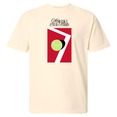 Club Tennis Tee -- Faded Cream