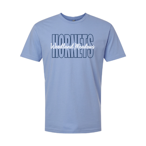 Next Level Soft Fitted Cotton Tee -- Peri Blue
