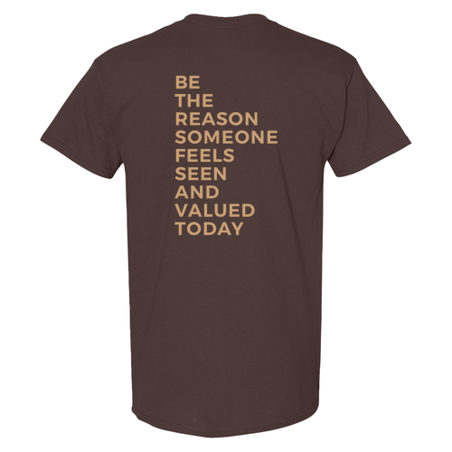 Gildan Heavy Cotton Basic T-Shirt -- Dark Chocolate