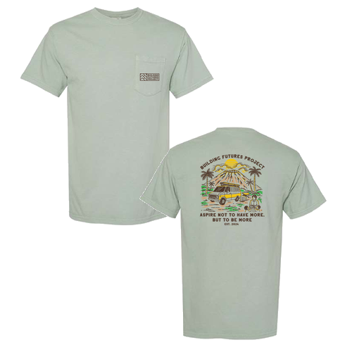 Comfort Colors Unisex Garment-Dyed Heavyweight Pocket T-Shirt -- Bay