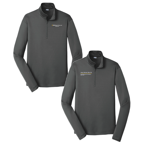 Sport-Tek PosiCharge Competitor Quarter Zip Pullover -- Iron Grey