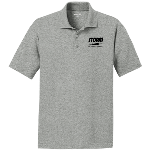 Sport-Tek PosiCharge RacerMesh Polo -- Grey Heather