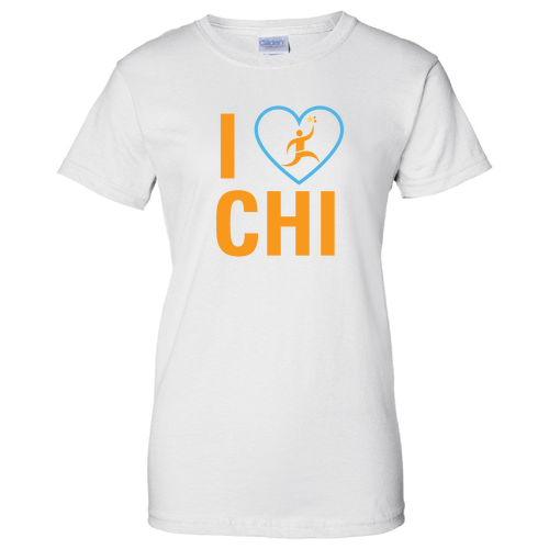 Women's Cut Basic Tee -- White