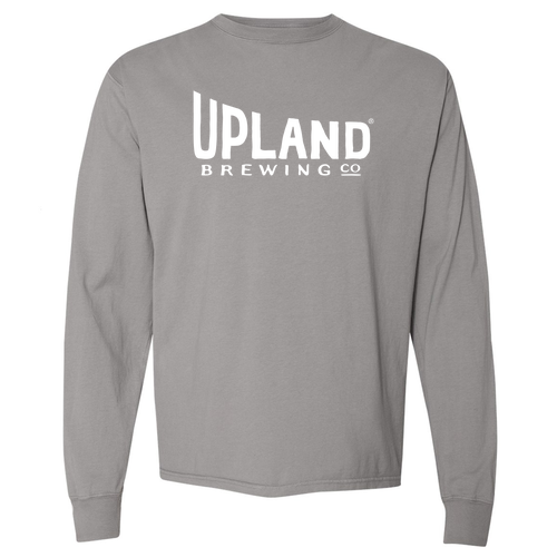 ComfortWash by Hanes Garment Dyed Long Sleeve T-Shirt -- Concrete Grey