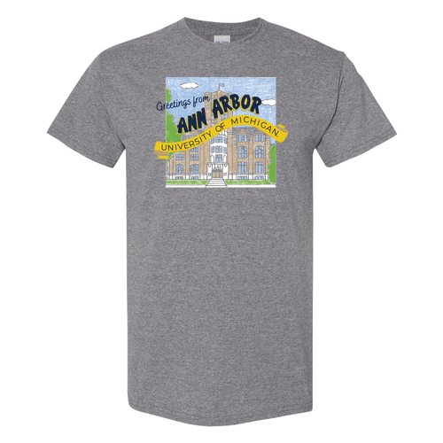 Gildan Heavy Cotton Basic T-Shirt -- Graphite Heather