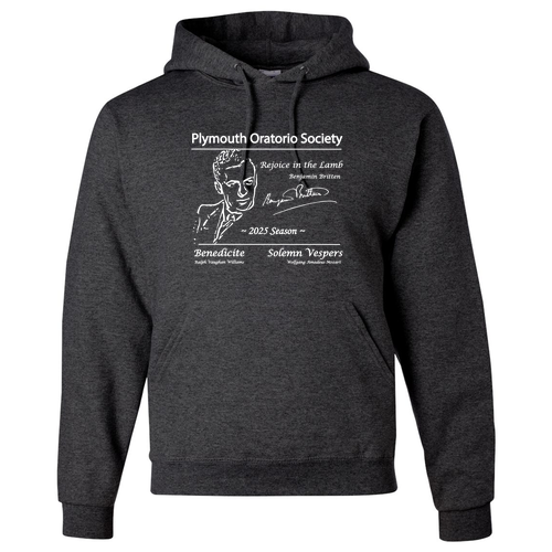 Jerzees 8 oz 50/50 Nublend Adult Hooded Sweatshirt -- Black Heather