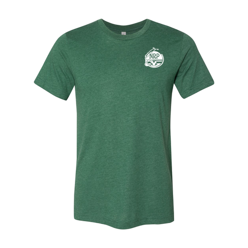 Mens/Unisex Bella Canvas CVC T-Shirt -- Heather Grass Green