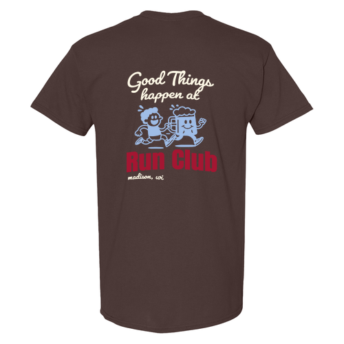 Gildan Heavy Cotton Basic T-Shirt -- Dark Chocolate
