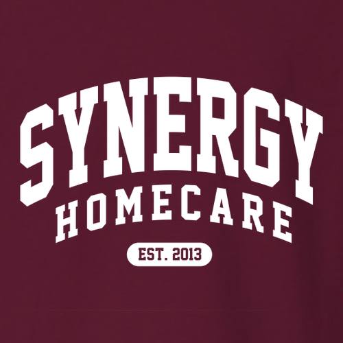 Hanes EcoSmart Crewneck Sweatshirt -- Maroon