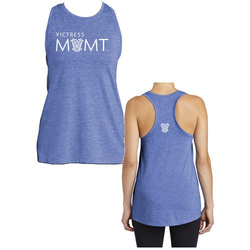 Victress MVMT Triblend Tank -- True Royal Heather