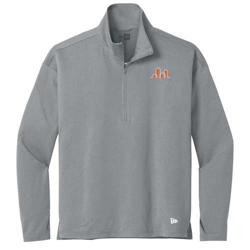 New Era Women’s Power 1/2-Zip -- Shadow Grey Heather