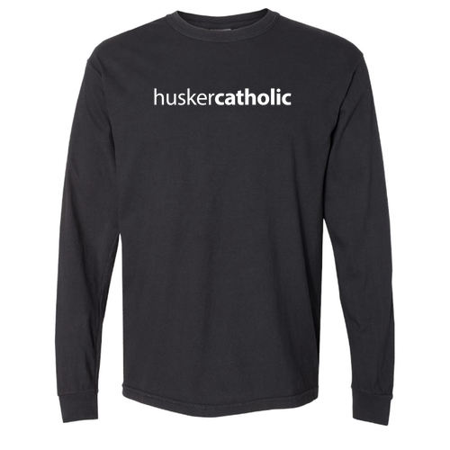 Comfort Colors Ringspun Long Sleeve Tee -- Black