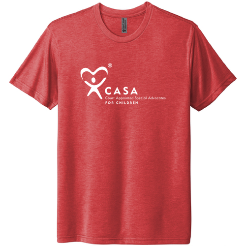 Monroe County CASA TriBlend Tee (Vintage Red)