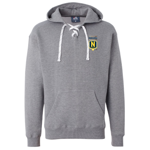 J America Sport Lace Hooded Sweatshirt -- Oxford