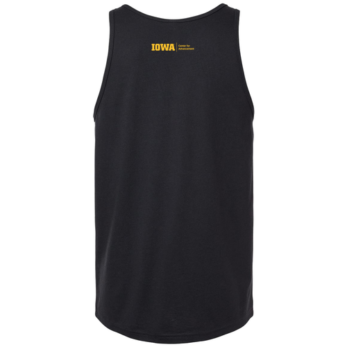 BELLA+CANVAS Unisex Heather CVC Tank -- Solid Black Blend