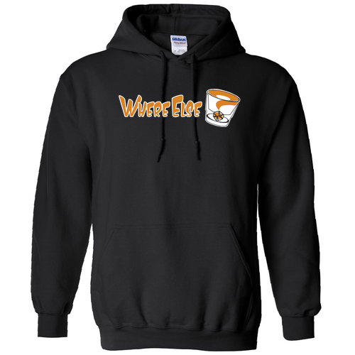 Gildan Heavy Blend Hooded Sweatshirt -- Black
