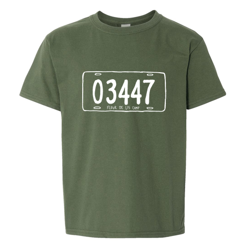 Gildan Youth Softstyle T-Shirt -- Military Green