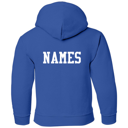 Gildan Heavy Blend Youth Hooded Sweatshirt -- Royal