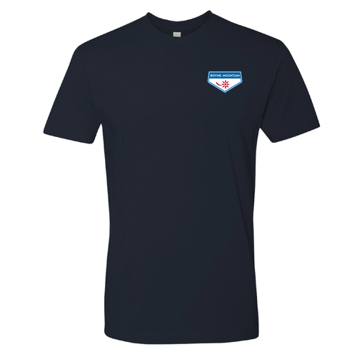 Boyne Mountain Logo 2 Full Color -- Short Sleeve Midnight Navy