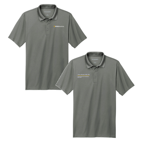 Port Authority Recycled Performance Polo -- Smoke Grey