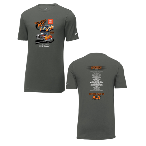 Nike Dri-FIT Cotton / Poly Tee -- Anthracite