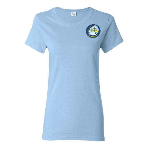 Gildan Heavy Cotton Women's T-Shirt -- Light Blue
