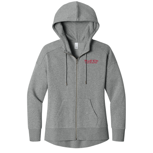 [HIDE] HERITAGE CUP Women's Full Zip hoodie -- Heathered Steel