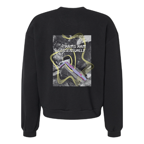 ReFlex Fleece Women's Crewneck Sweatshirt -- Black