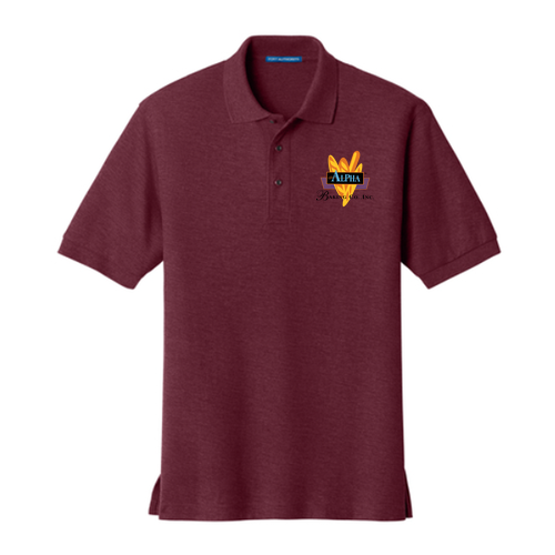 Port Authority Silk Touch Sport Shirt -- Maroon